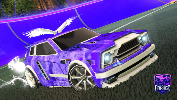 A Rocket League car design from Cr3stall
