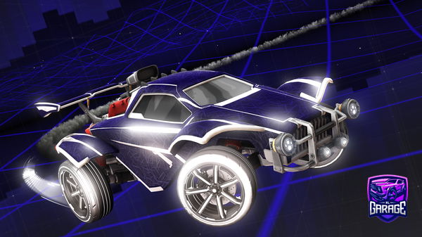 A Rocket League car design from acevvxa