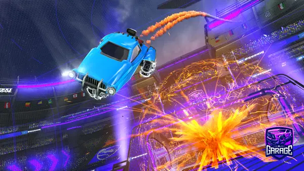 A Rocket League car design from Thri11ho