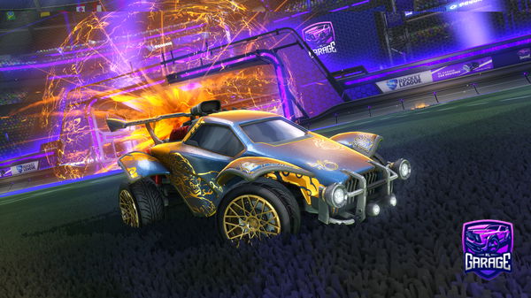 A Rocket League car design from ChunkieBunnie