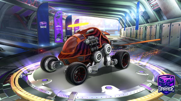 A Rocket League car design from Kiptyn