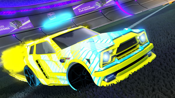 A Rocket League car design from Theracingkid5