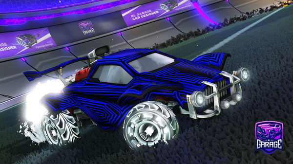 A Rocket League car design from LND_vuulg