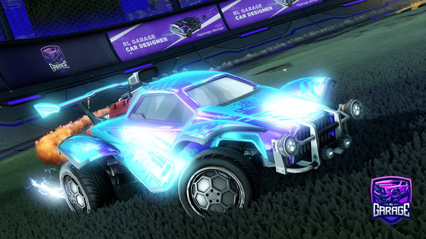 A Rocket League car design from DynamiteDodo