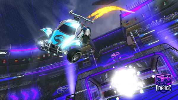 A Rocket League car design from Trixine