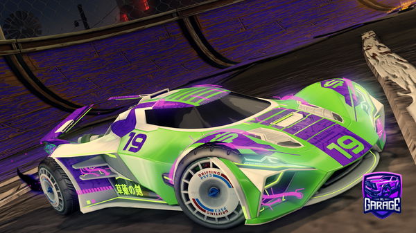 A Rocket League car design from NRG_Gamer13