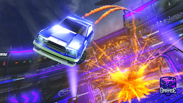 A Rocket League car design from SNY_VOLT