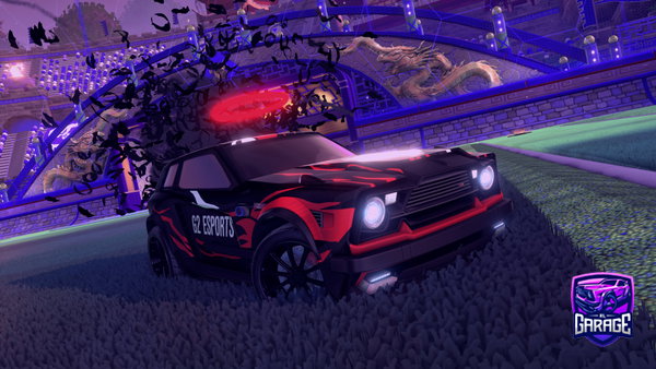 A Rocket League car design from doomsyy_