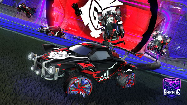 A Rocket League car design from freeze_master4