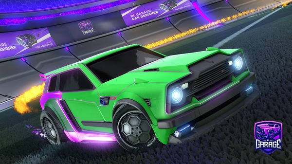 A Rocket League car design from FuzzyPotato7824