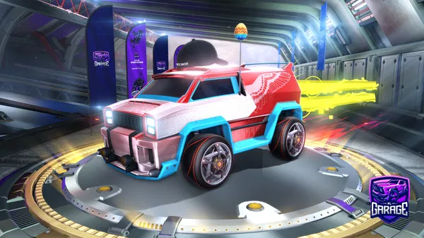 A Rocket League car design from Noahtorres