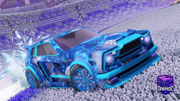 A Rocket League car design from Nykkur