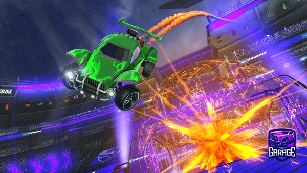 A Rocket League car design from Nones1599