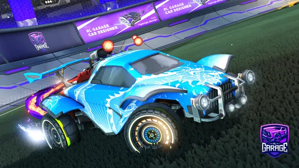 A Rocket League car design from DatBeast
