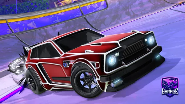 A Rocket League car design from ItsErrex