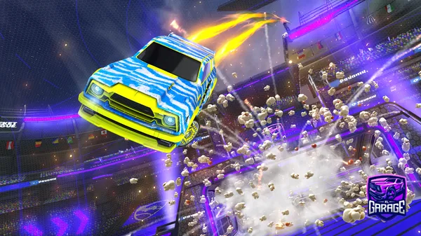 A Rocket League car design from potatdud