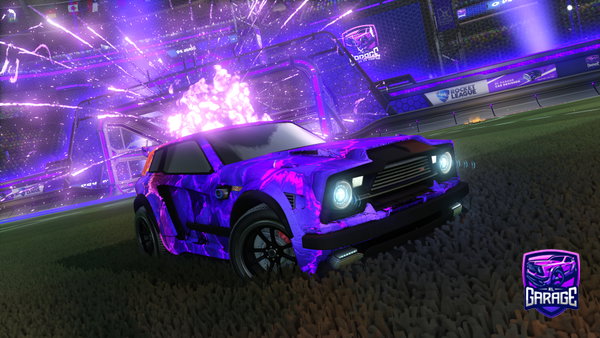 A Rocket League car design from LAXO494