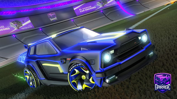 A Rocket League car design from ThePotatoDoge