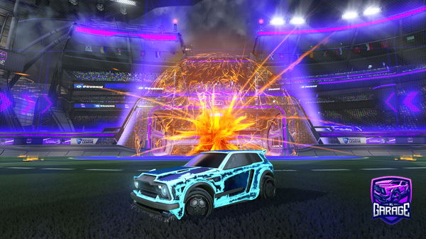 A Rocket League car design from Brushedfever40_