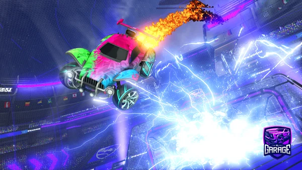 A Rocket League car design from x_Nini_l