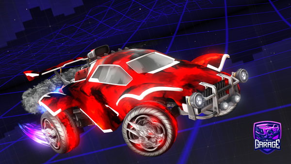 A Rocket League car design from V0YD