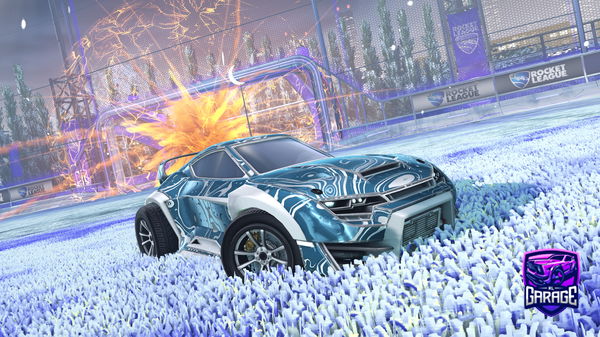 A Rocket League car design from flyingfox79