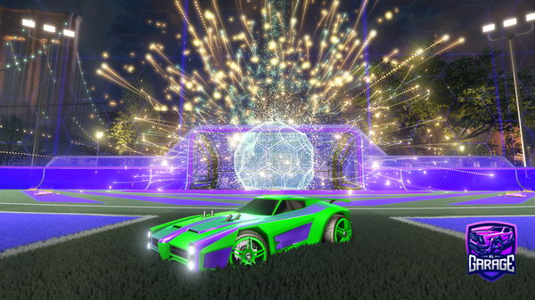 A Rocket League car design from bjg123kid