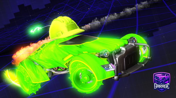 A Rocket League car design from Kriliq