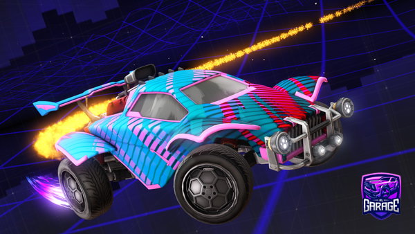 A Rocket League car design from jMaker