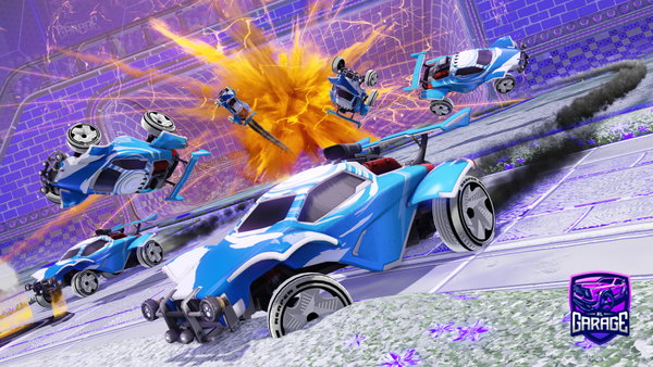 A Rocket League car design from Bigsoota