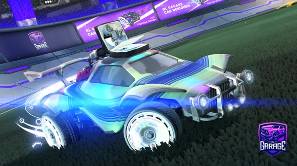 A Rocket League car design from abspielen