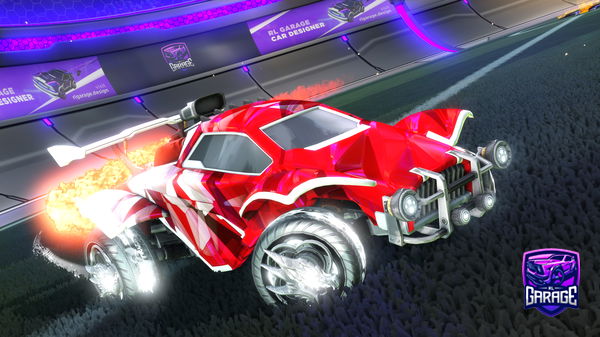 A Rocket League car design from Em1xx