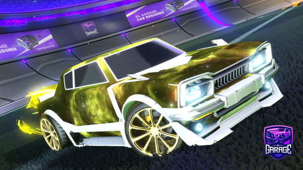 A Rocket League car design from JMarkall