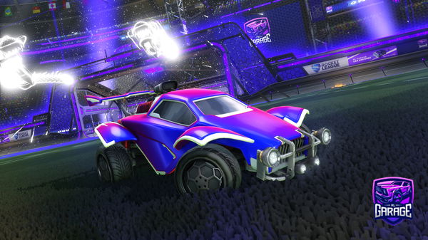 A Rocket League car design from Qrtex