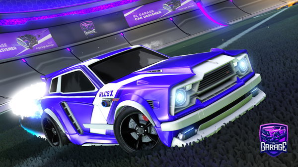 A Rocket League car design from Dn16087