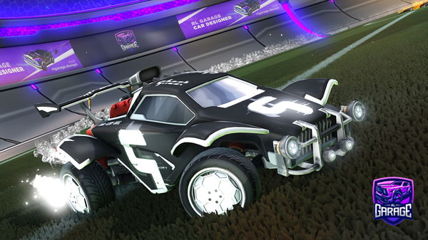 A Rocket League car design from RustyBullet833