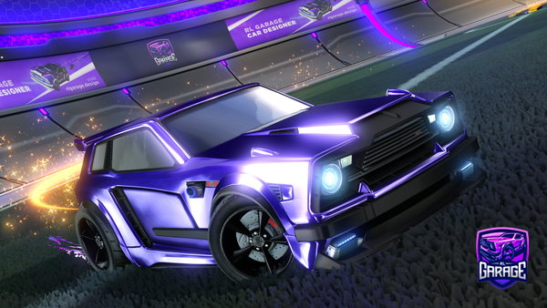 A Rocket League car design from Aka_savy07