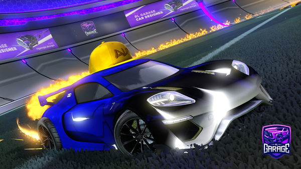 A Rocket League car design from Annoying_K