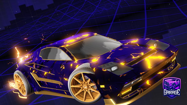 A Rocket League car design from Jam_ware