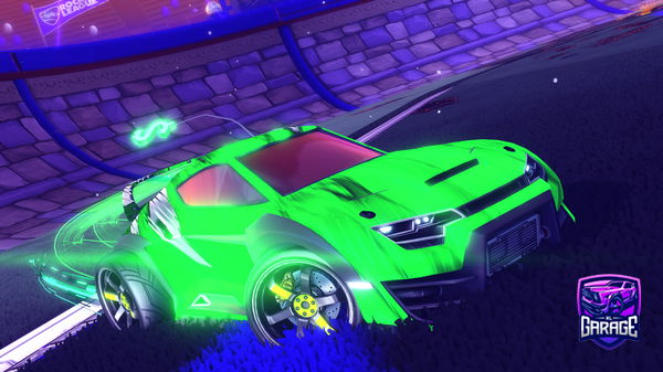 A Rocket League car design from LightspeedRacer