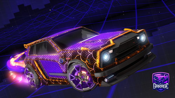 A Rocket League car design from abspielen