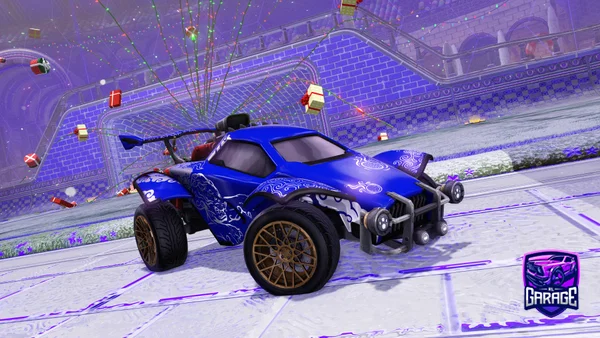 A Rocket League car design from AlphaTOAD