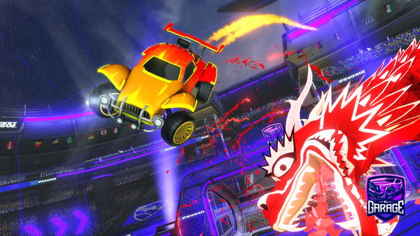 A Rocket League car design from Fake_lucas