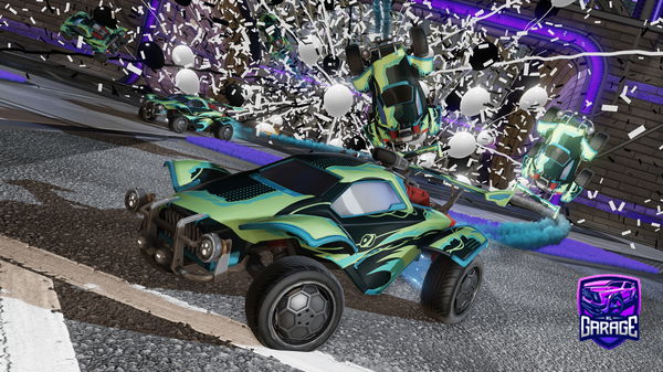 A Rocket League car design from iRxsh