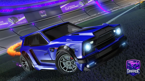 A Rocket League car design from elguar