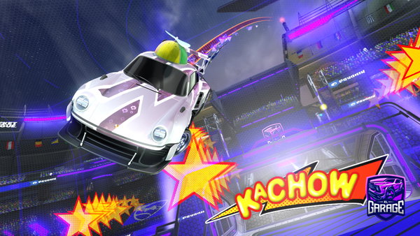 A Rocket League car design from toejamtacos