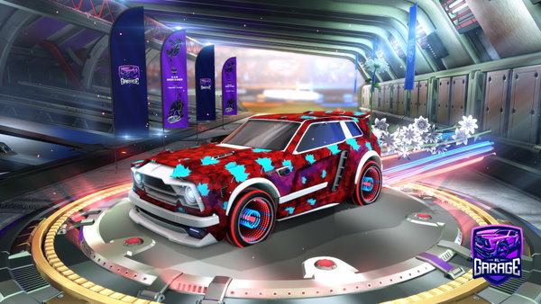 A Rocket League car design from OBSDGlitch