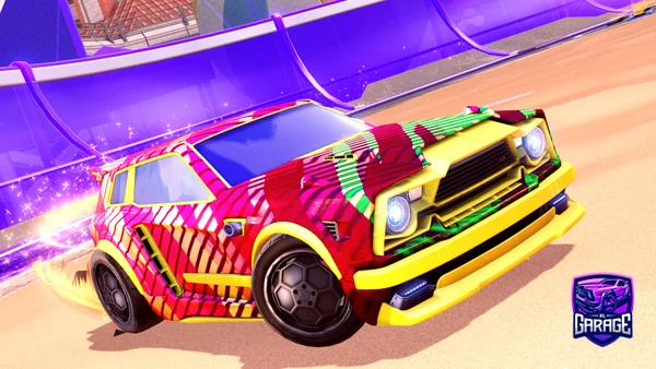 A Rocket League car design from DarkNightp07