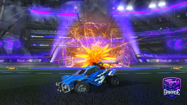 A Rocket League car design from B1gpooman