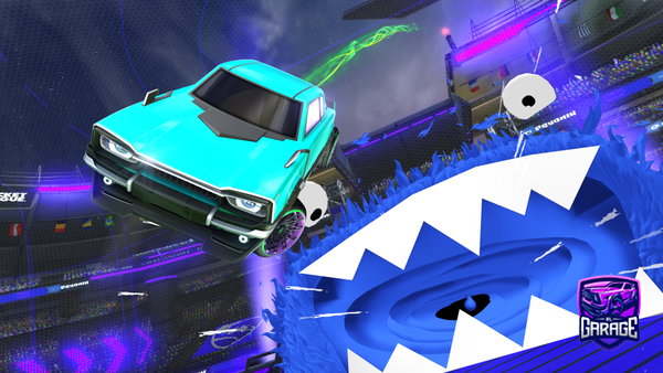 A Rocket League car design from Loendy